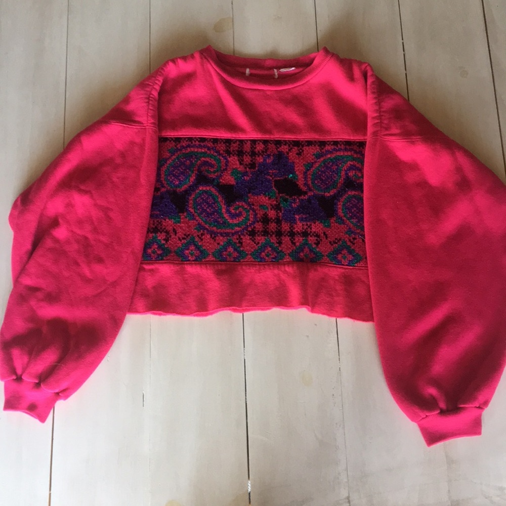 🔆DIY sweater crop top🔆